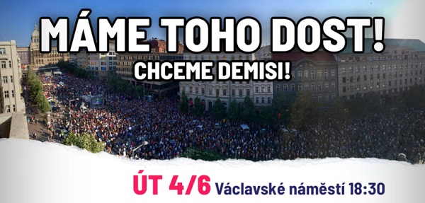 Máme toho dost! Demisi!