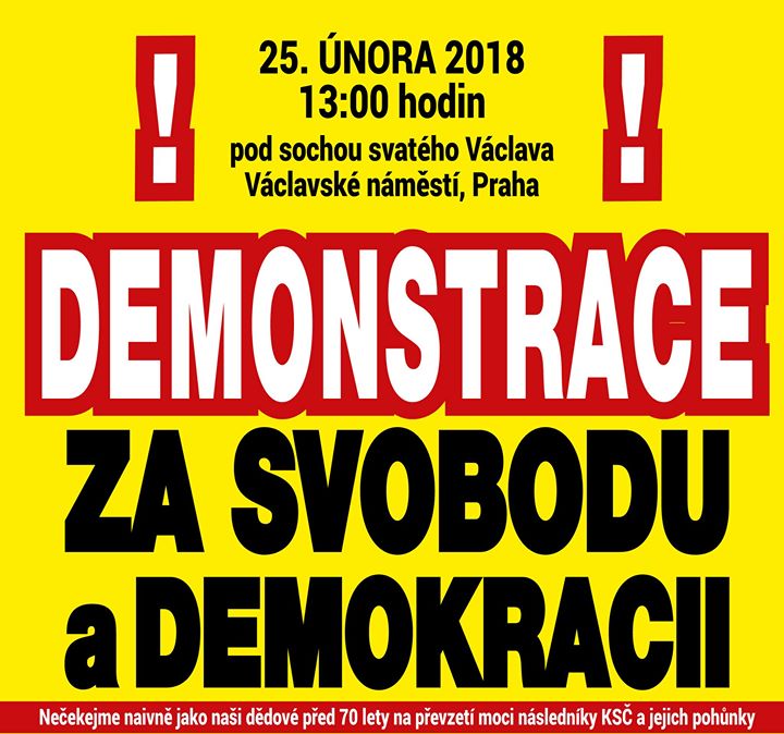 Neopakujme staré chyby, řekněme jasně a hlasitě NE!